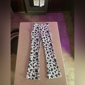 SHEIN cowprint pants